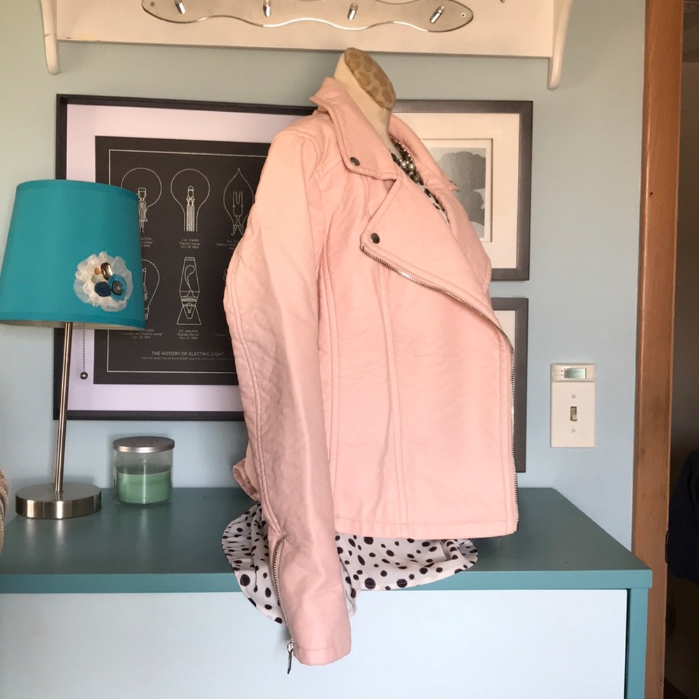 Pink Moto jacket - Picture 4 of 6